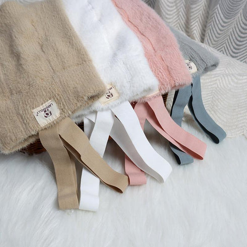 Children's imitation mink fur plus velvet straps leggings baby pantyhose padded pants